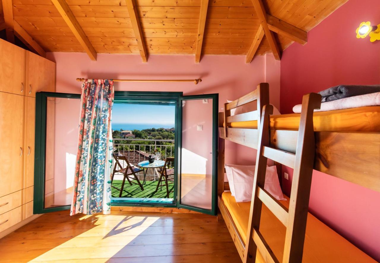 Lefkada Sunset House Villa Kalamitsi  Ngoại thất bức ảnh